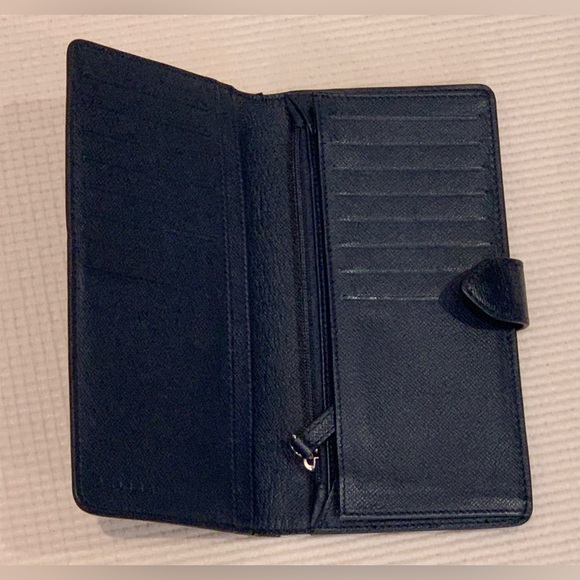 Celine long blue wallet - Picture 10 of 14